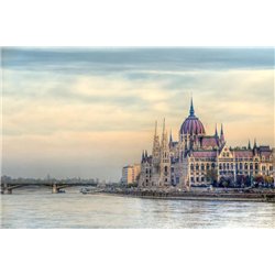 Здание венгерского парламента - Фотообои архитектура|Соборы и дворцы