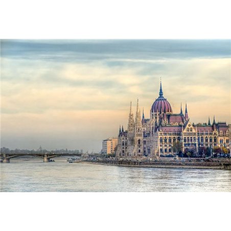 Здание венгерского парламента - Фотообои архитектура|Соборы и дворцы