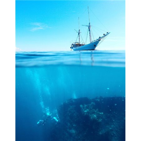 Море - Фотообои на двери