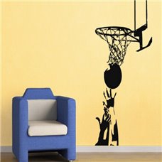 Картина на холсте по фото Модульные картины Печать портретов на холсте Трафарет Баскетбольная корзина