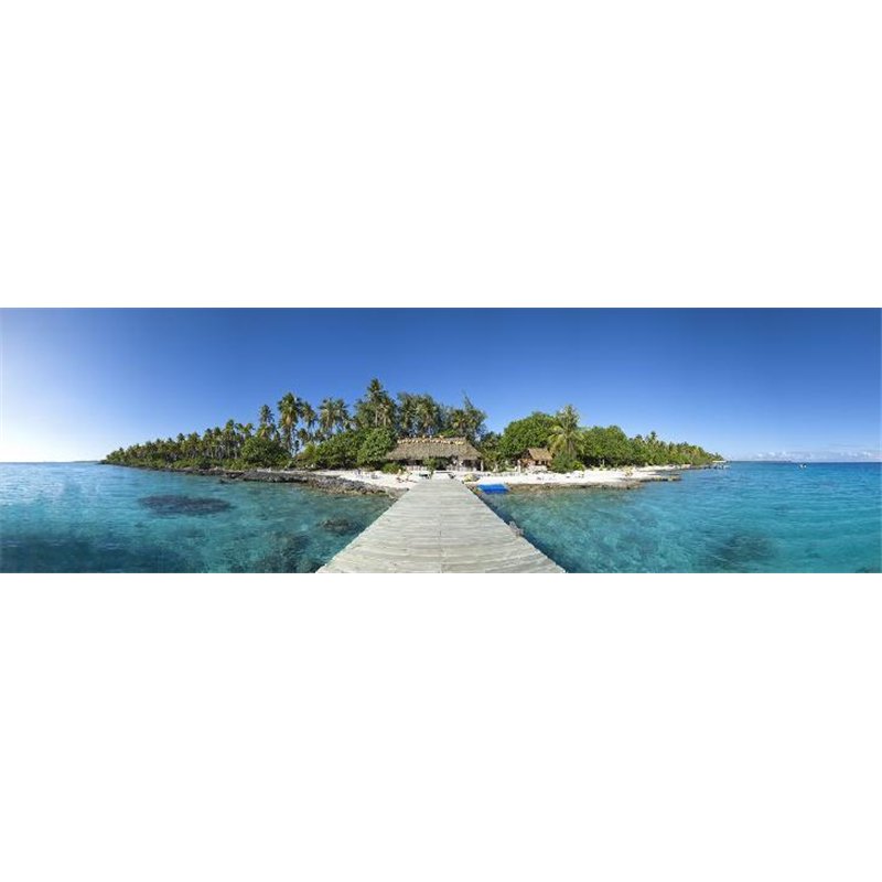 Дорога к острову - Фотообои Море|побережье