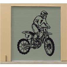 Картина на холсте по фото Модульные картины Печать портретов на холсте Трафарет Мотоциклист