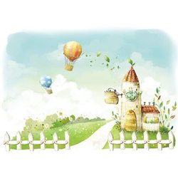 Домик для феи - Фотообои детские|для малышей