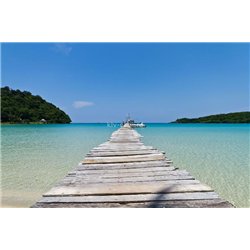 Лазурная вода - Фотообои Расширяющие пространство