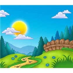 Лесная тропа - Фотообои детские|для малышей