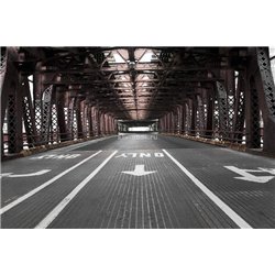 Длинный мост - Фотообои Расширяющие пространство