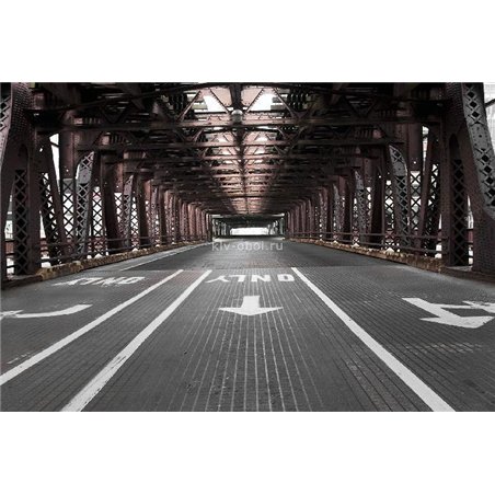 Длинный мост - Фотообои Расширяющие пространство