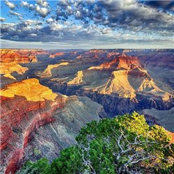 Закат над каньоном - Фотообои природа