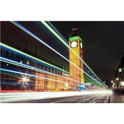 Ночное движение - Фотообои архитектура|Лондон