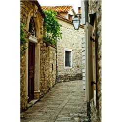 Улица - Фотообои на двери