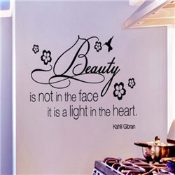 Трафарет Красота не в лице, красота — это свет в сердце - Модульная картины, Репродукции, Декоративные панно, Декор стен