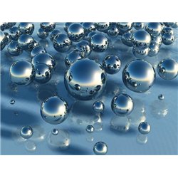 3D шары - 3D фотообои|3D расширяющие пространство