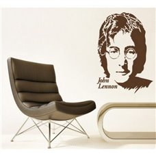 Картина на холсте по фото Модульные картины Печать портретов на холсте Трафарет Портрет Джона Леннона II