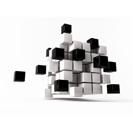 3D кубы - 3D фотообои|3D фигуры