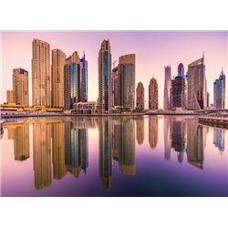 Отражение города - Фотообои Современный город|Шанхай