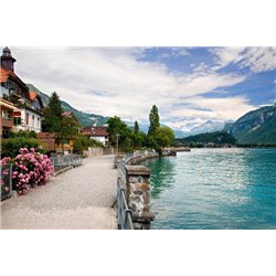 Красивая набережная - Фотообои природа|реки