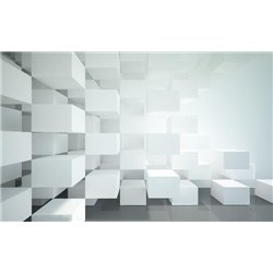 Абстрактная архитектура - 3D фотообои|3D расширяющие пространство