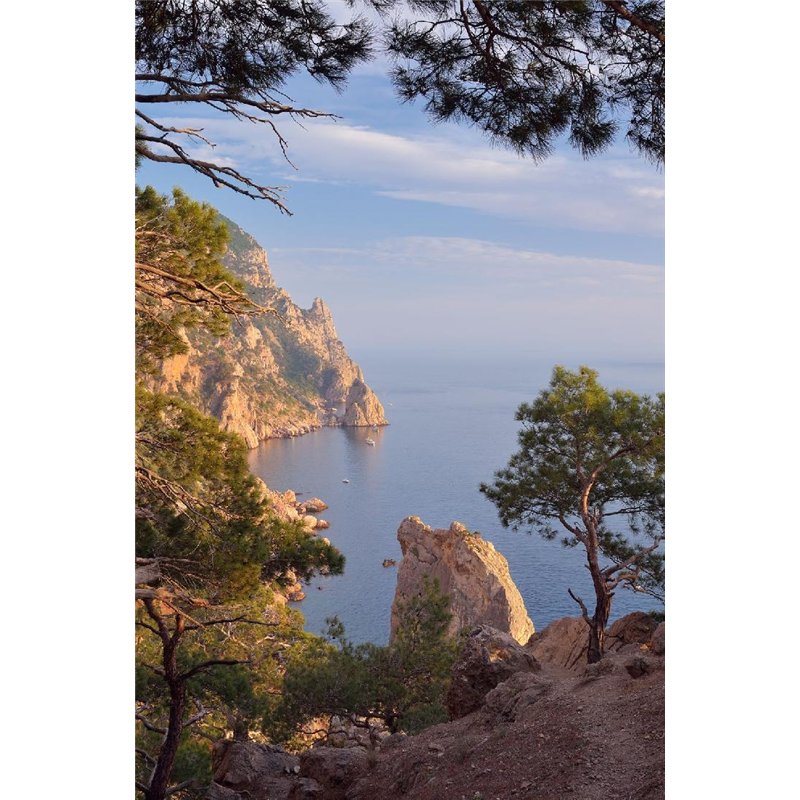 Скалы над морем - Фотообои природа|озера