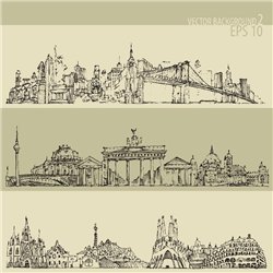 памятники архитектуры - Фотообои Иллюстрации
