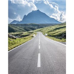 Дорога у подножья - Фотообои природа|дороги