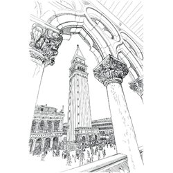 арка - Фотообои Иллюстрации