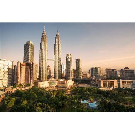 Небоскребы - Фотообои Современный город|Шанхай