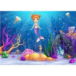 Маленькая русалочка - Фотообои детские|для малышей