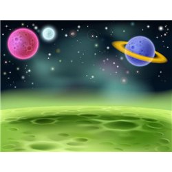 Космос - Фотообои детские|для мальчика