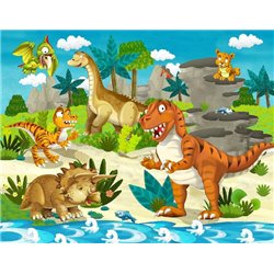 Динозавры - Фотообои детские|для мальчика