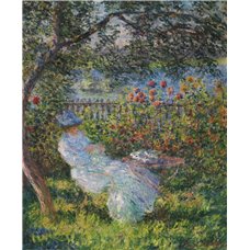 Картина на холсте по фото Модульные картины Печать портретов на холсте Алиса Ошеде в саду