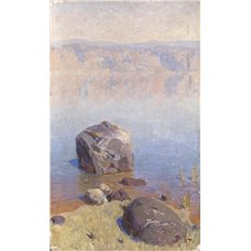 Картина на холсте по фото Модульные картины Печать портретов на холсте Скалы на тивериадском озере