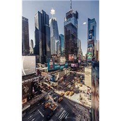 Оживленный перекресток - Фотообои Современный город