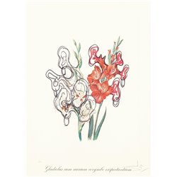 Сюрреалистические цветы - Модульная картины, Репродукции, Декоративные панно, Декор стен