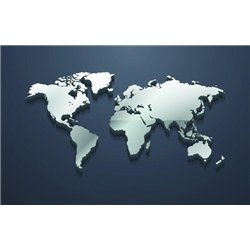 3D карта - 3D фотообои|3D фигуры