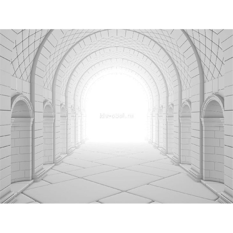 Винтажный туннель - Фотообои Расширяющие пространство