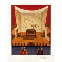 Портреты картины репродукции на заказ - Три пьесы маркиза де Сада - Жалкая квартира