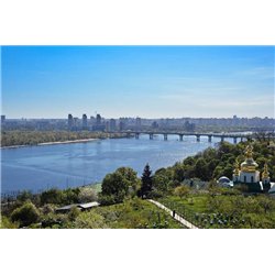 Мост через реку - Фотообои природа|реки