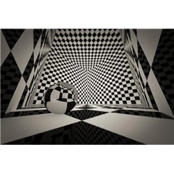 Визуальная иллюзия - 3D фотообои|Стереоскопические обои