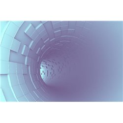 Туннель - 3D фотообои|Стереоскопические обои