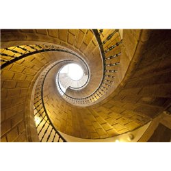 Спиральная лестница - 3D фотообои|Стереоскопические обои