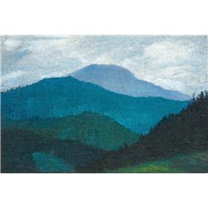 Картина на холсте по фото Модульные картины Печать портретов на холсте Горы