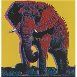 Африканский слон - Модульная картины, Репродукции, Декоративные панно, Декор стен