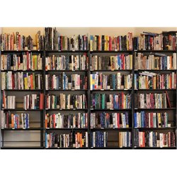 Полки с книгами - Фотообои Фоны и текстуры|другие