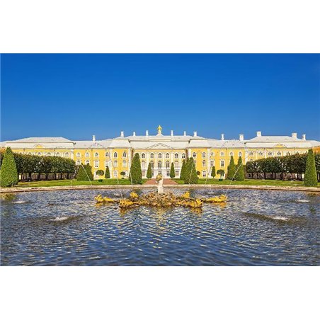 Дворец в Петергофе - Фотообои Современный город|Санкт-Петербург