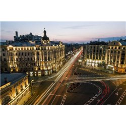 Ночной Санкт-Петербург - Фотообои Современный город|Санкт-Петербург