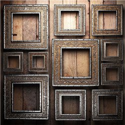Рамы на стене - 3D фотообои|Стереоскопические обои