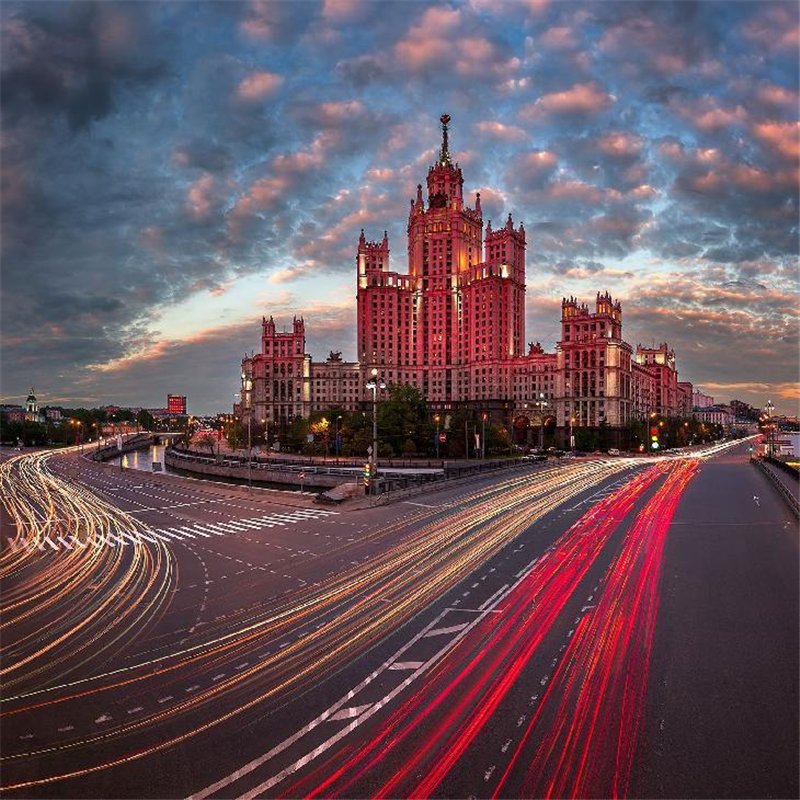 Котельническая набережная - Фотообои Современный город|Москва