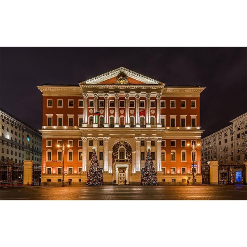 Зимняя Москва - Фотообои Современный город|Москва