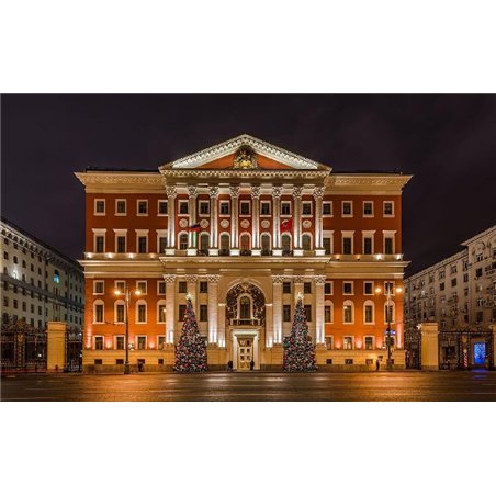 Зимняя Москва - Фотообои Современный город|Москва