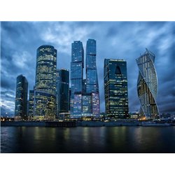 Современная Москва - Фотообои Современный город|Москва
